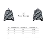 Acne Studios 24FW Square Smiley Face Crewneck Sweater