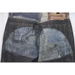 Acne Studios Optical Illusion Digital Belt Zipper Button 3D Printed Jeans