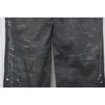 Acne Studios Optical Illusion Digital Belt Zipper Button 3D Printed Jeans