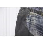 Acne Studios Optical Illusion Digital Belt Zipper Button 3D Printed Jeans