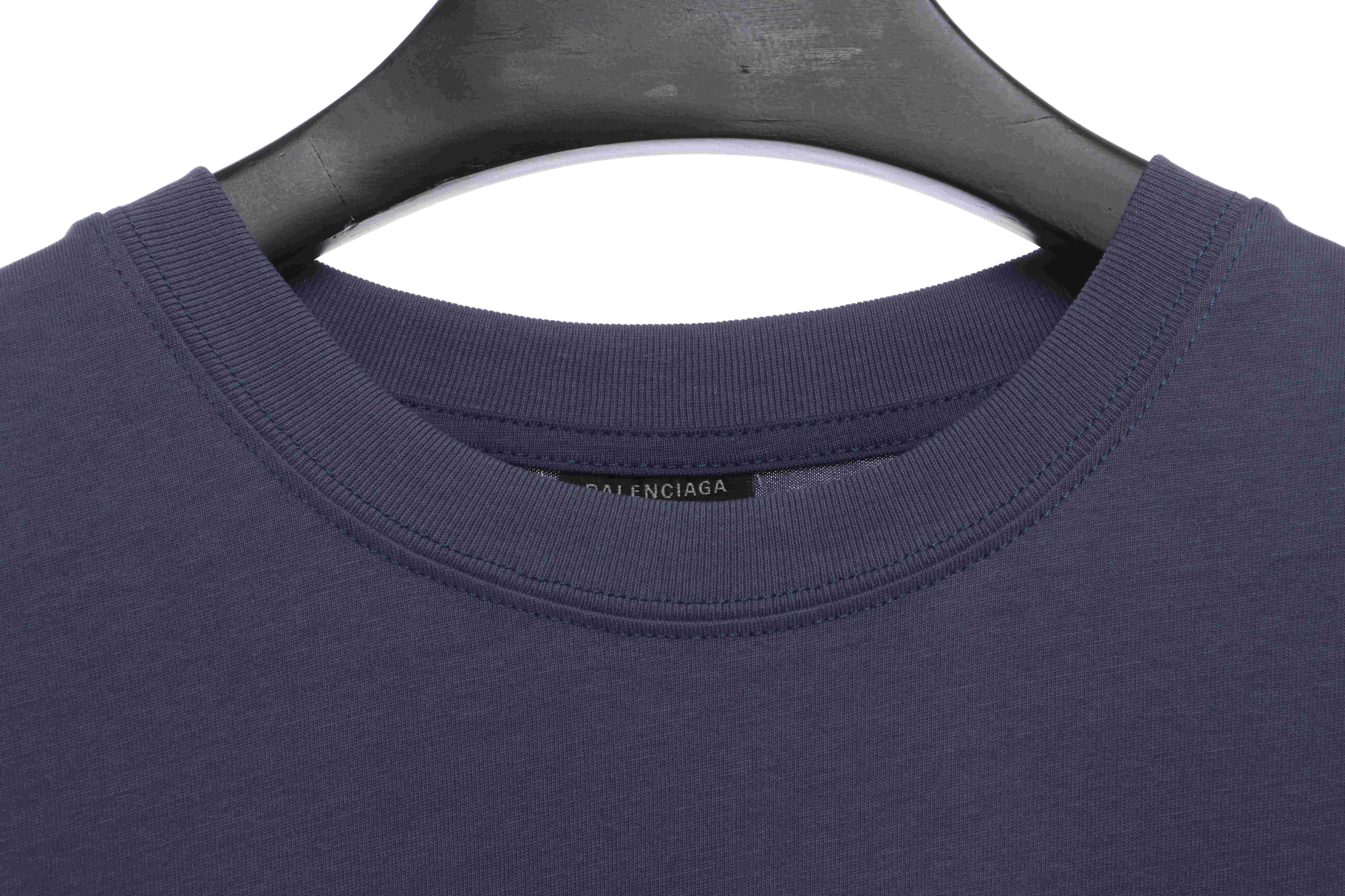 Balenciaga 1917 Logo Print Short Sleeves