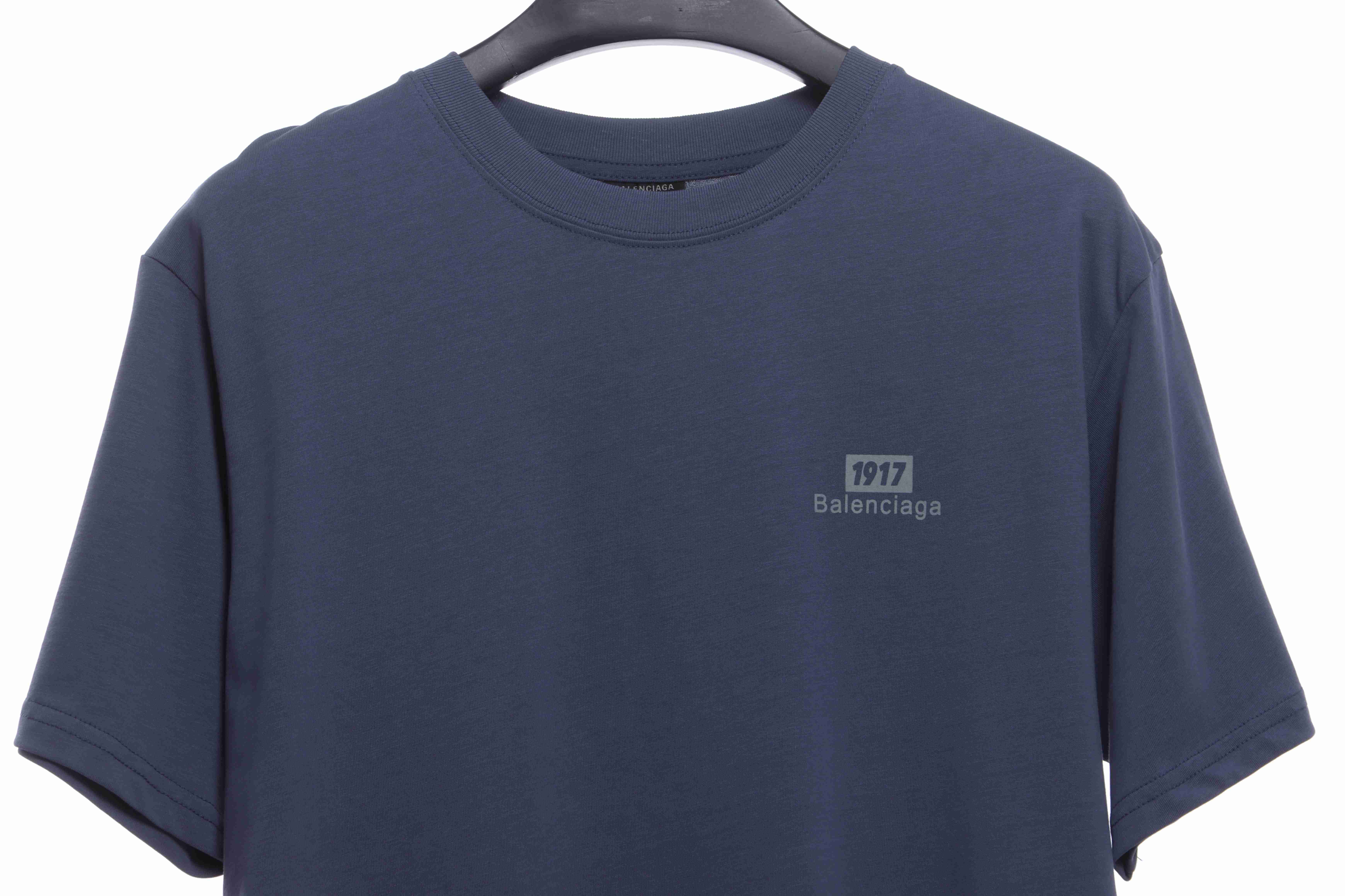 Balenciaga 1917 Logo Print Short Sleeves