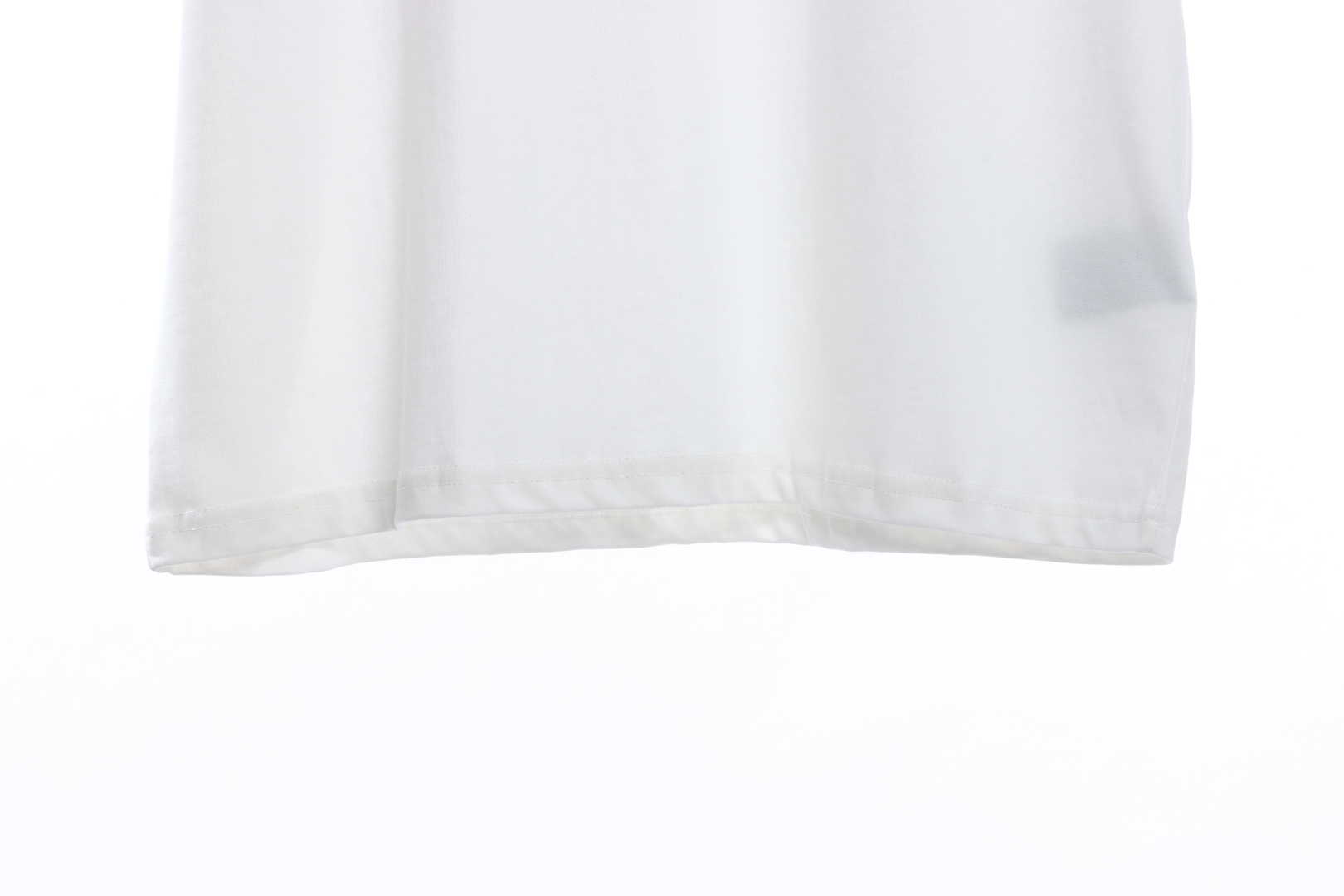 Balenciaga 404 Slogan Printed Short Sleeves White