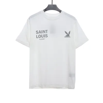 Balenciaga Bunny Short Sleeve White 01