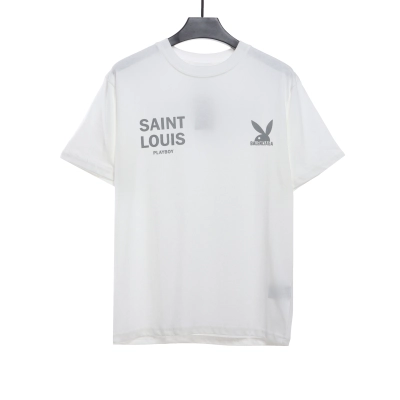 Balenciaga Bunny Short Sleeve White 01