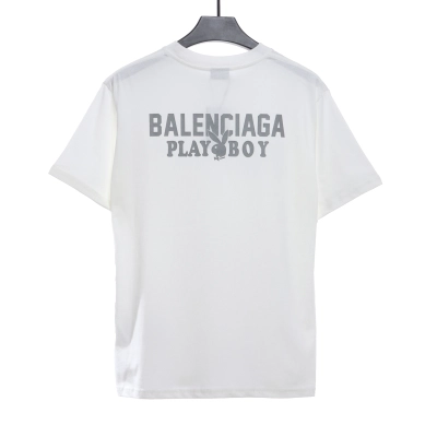 Balenciaga Bunny Short Sleeve White 02