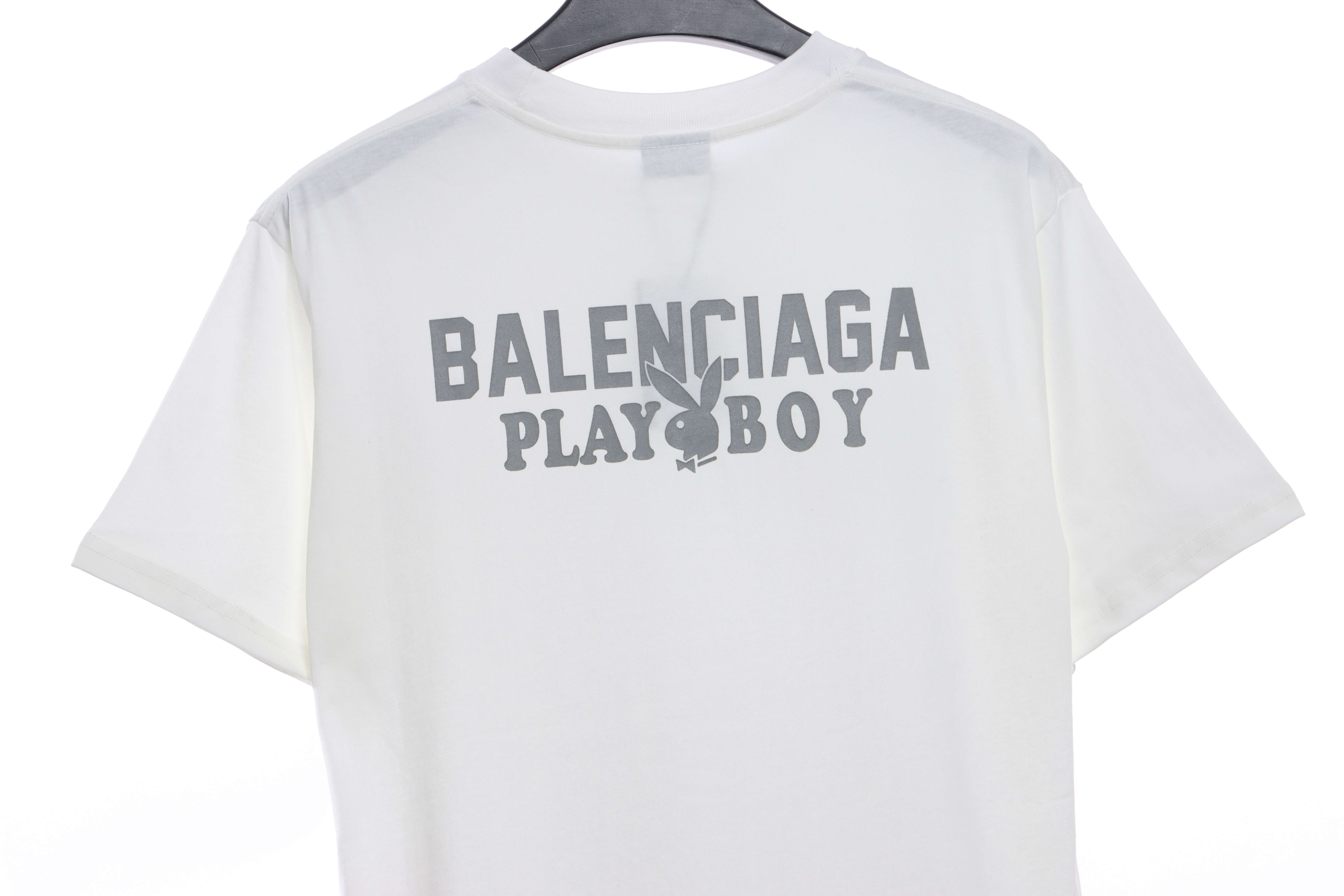Balenciaga Bunny Short Sleeve White