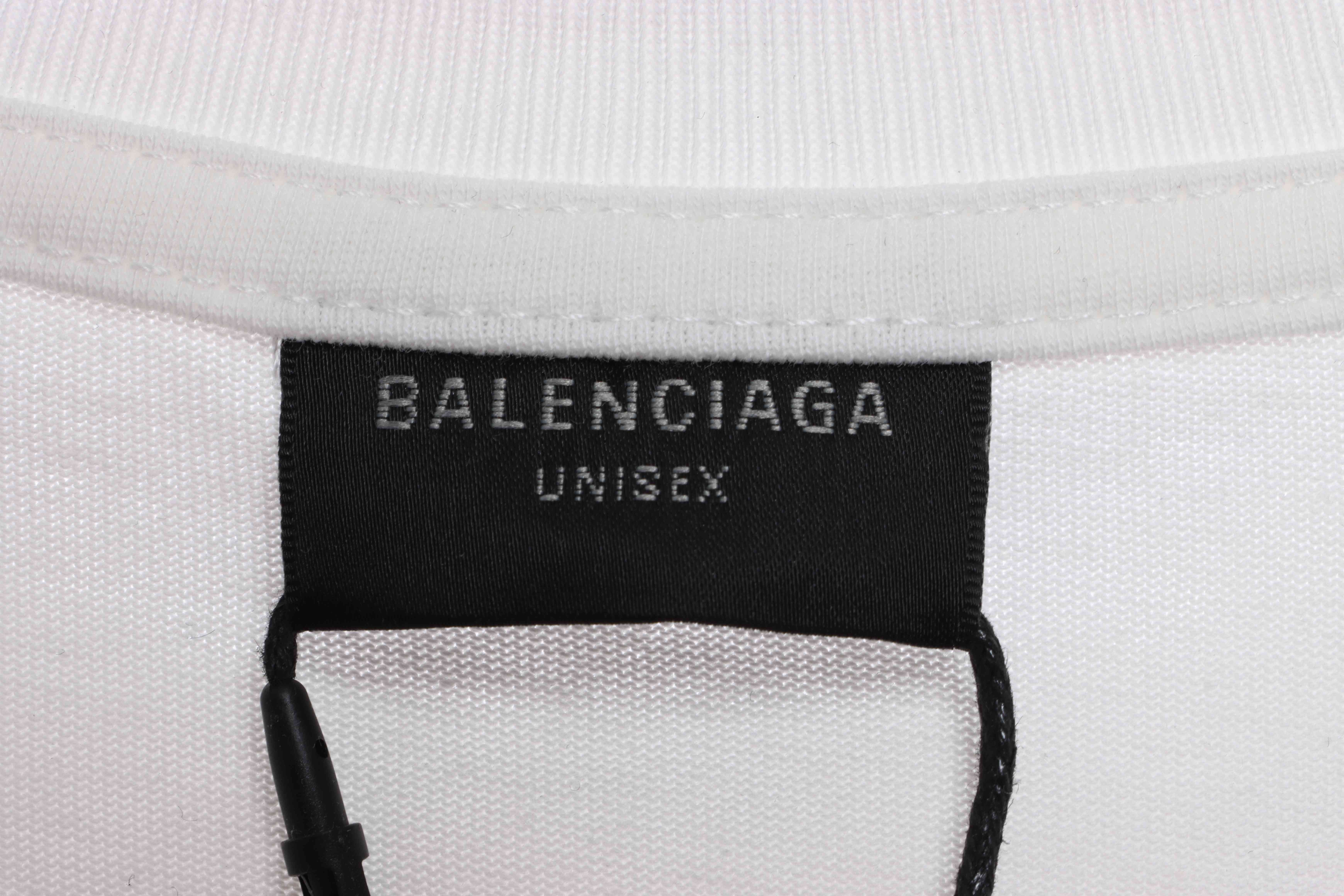 Balenciaga Bunny Short Sleeve White