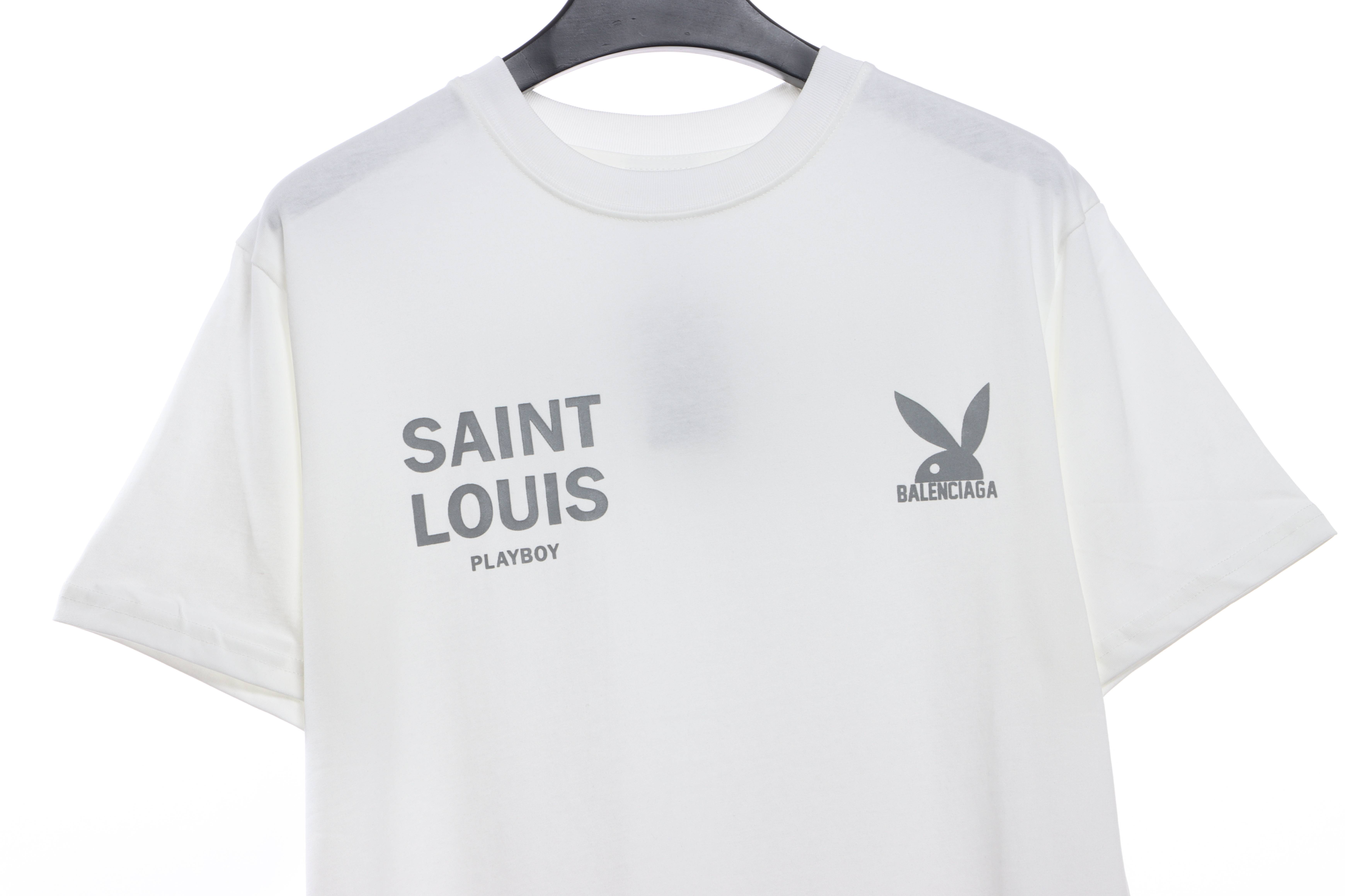 Balenciaga Bunny Short Sleeve White