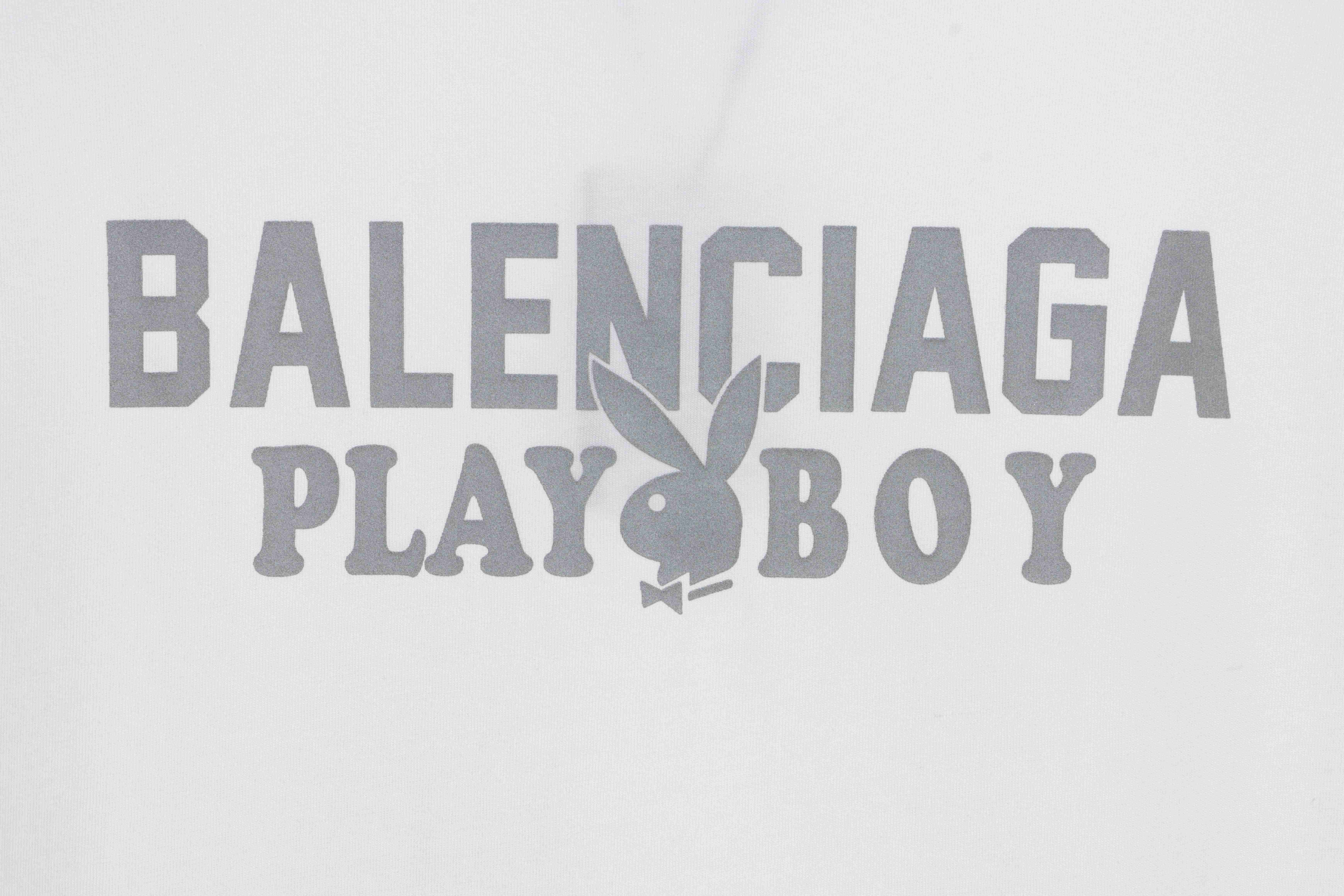 Balenciaga Bunny Short Sleeve White