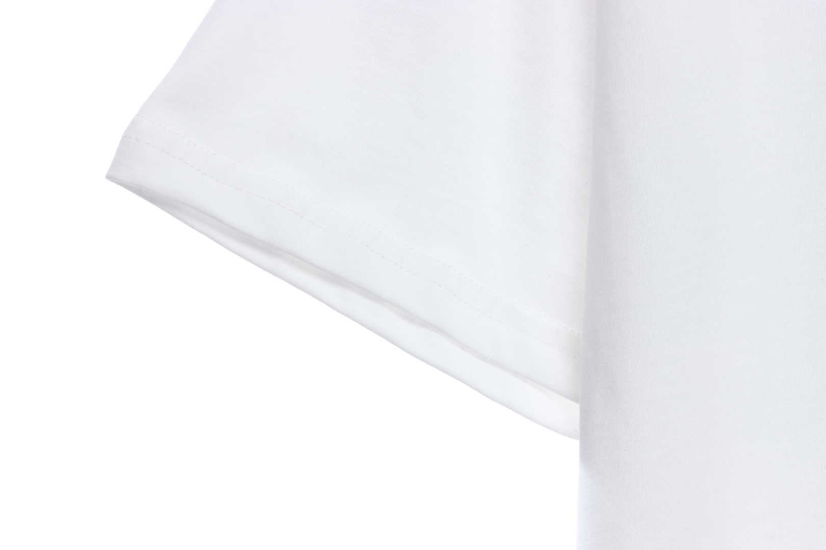 Balenciaga Catwalk Portrait Print Short Sleeves White