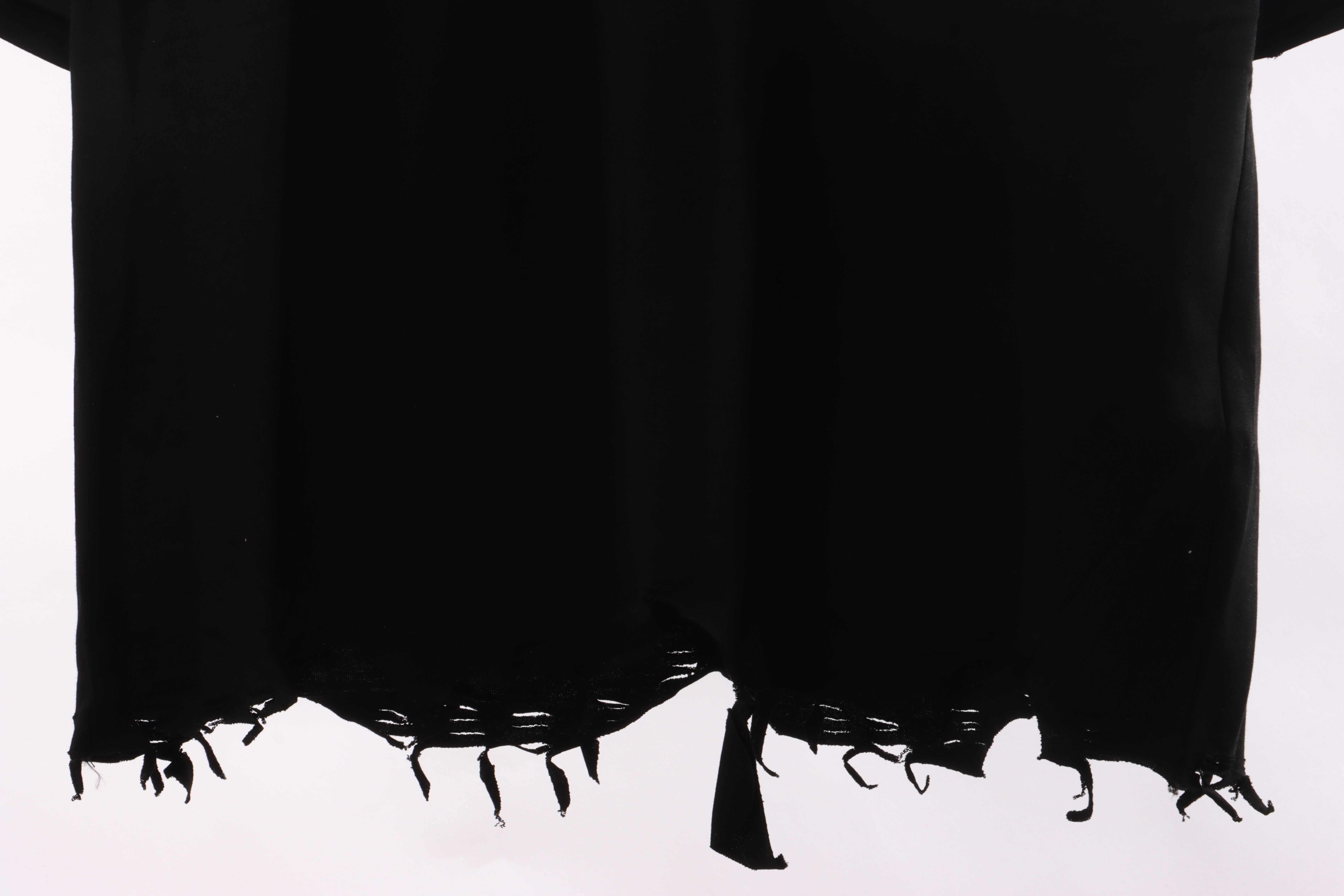 Balenciaga Classic Embroidered Logo Short Sleeve Black