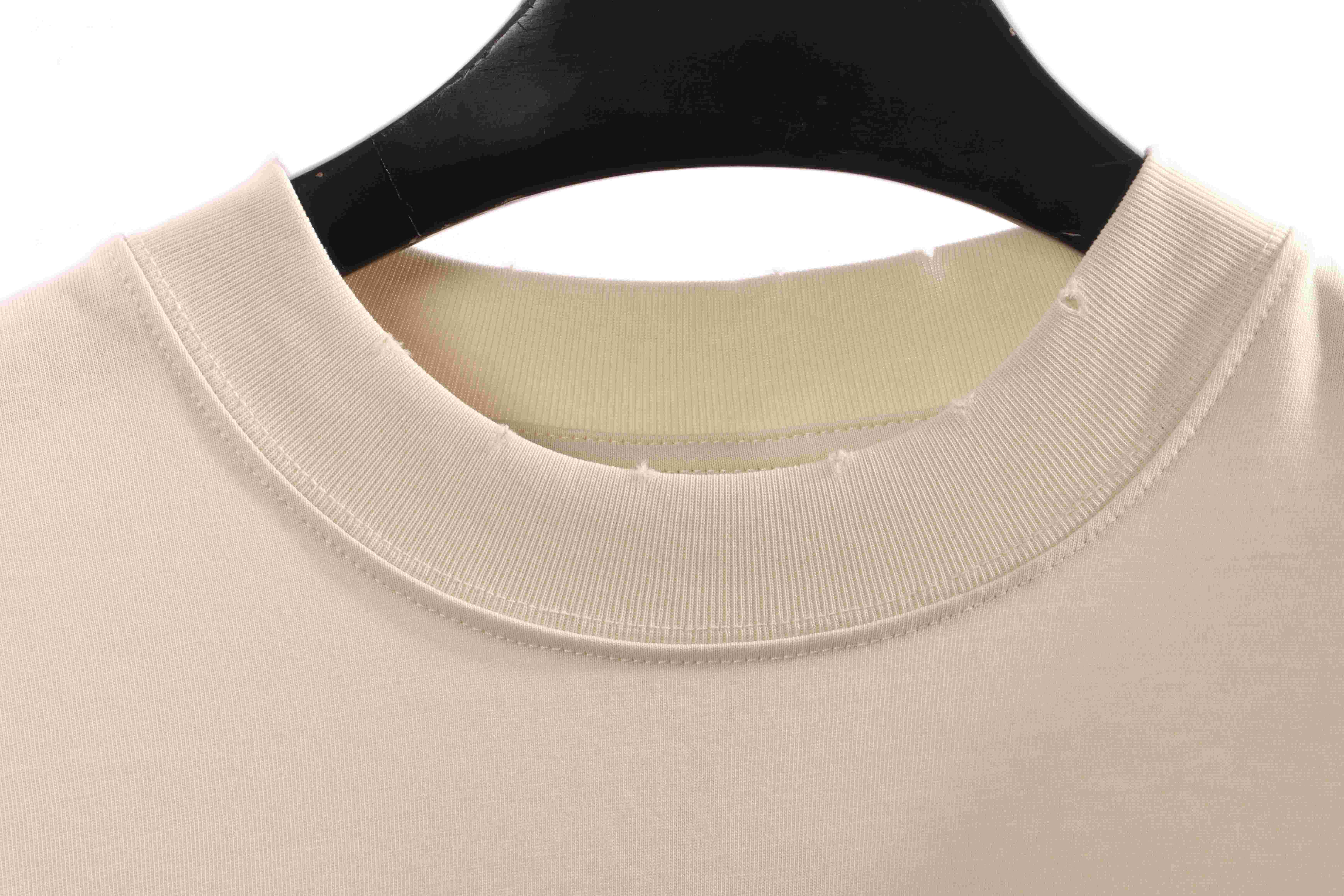 Balenciaga Classic Embroidered Logo Short Sleeve White