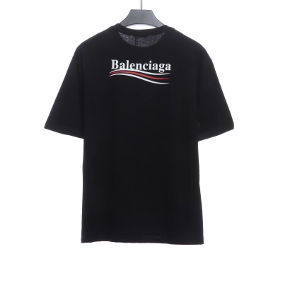 Balenciaga Coca Cola Print Short Sleeve Black 02