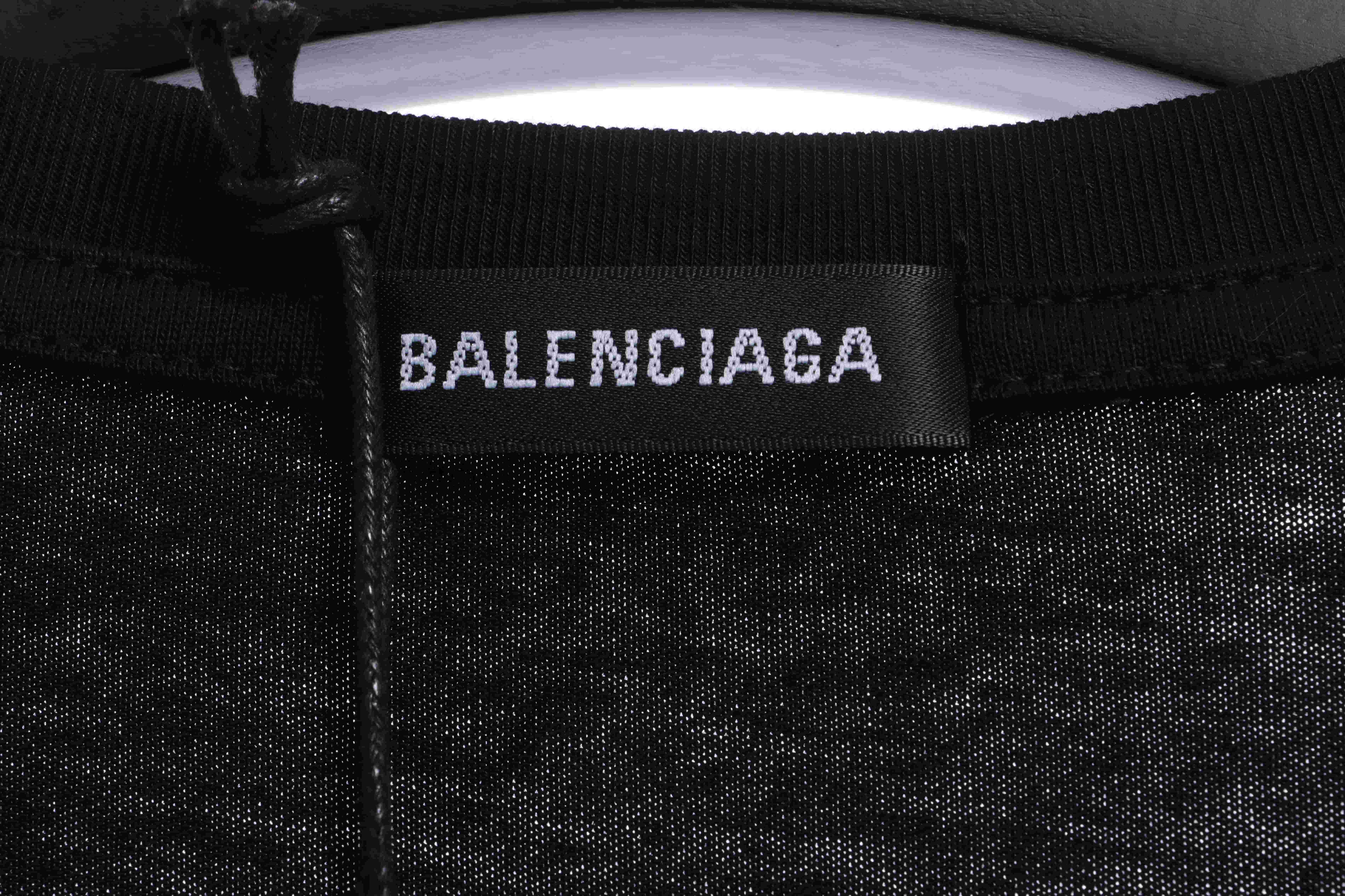Balenciaga Coca Cola Print Short Sleeve Black