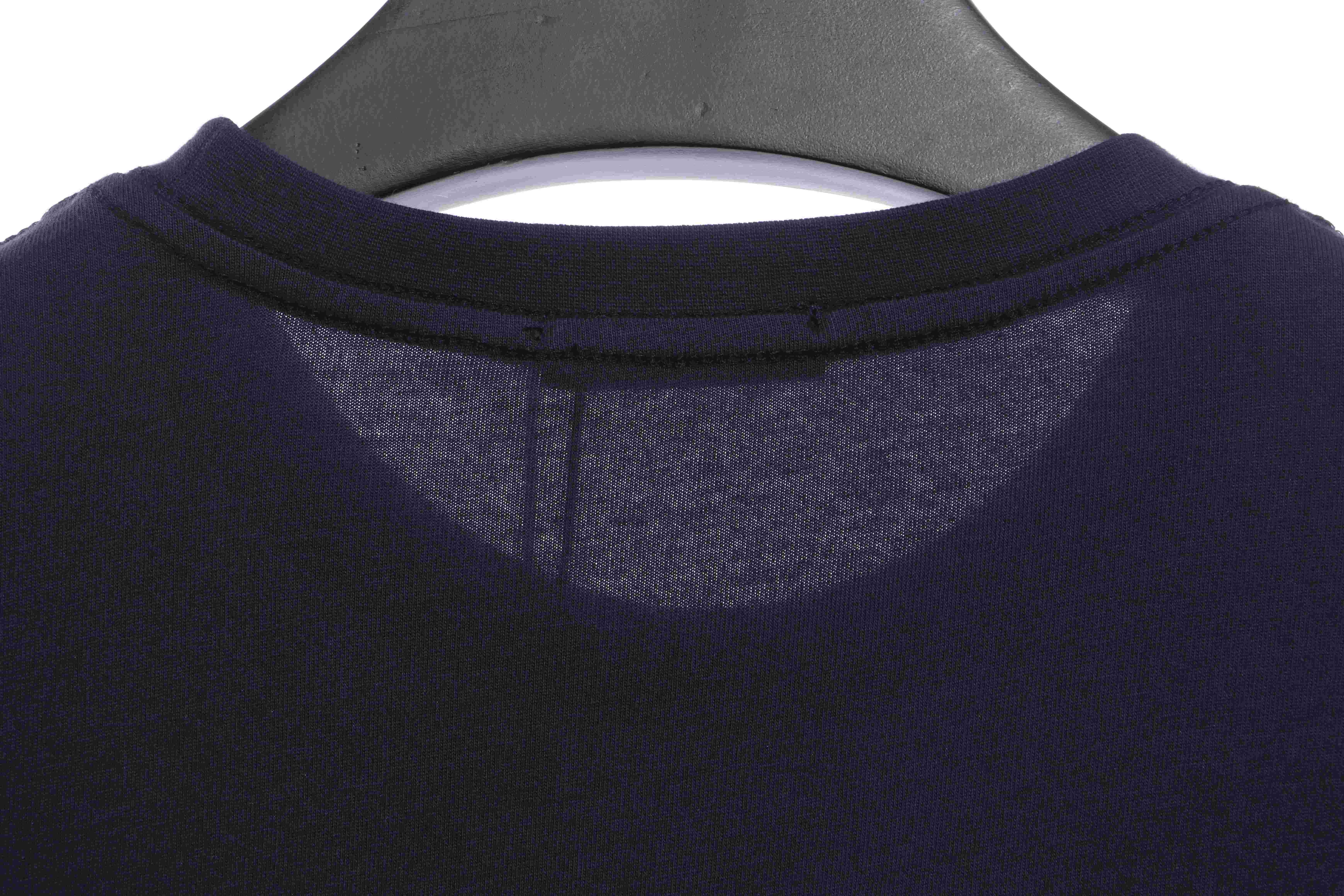 Balenciaga Coca Cola Print Short Sleeve Blue