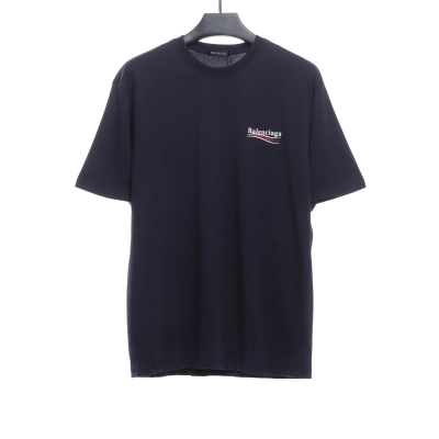 Balenciaga Coca Cola Print Short Sleeve Blue 01
