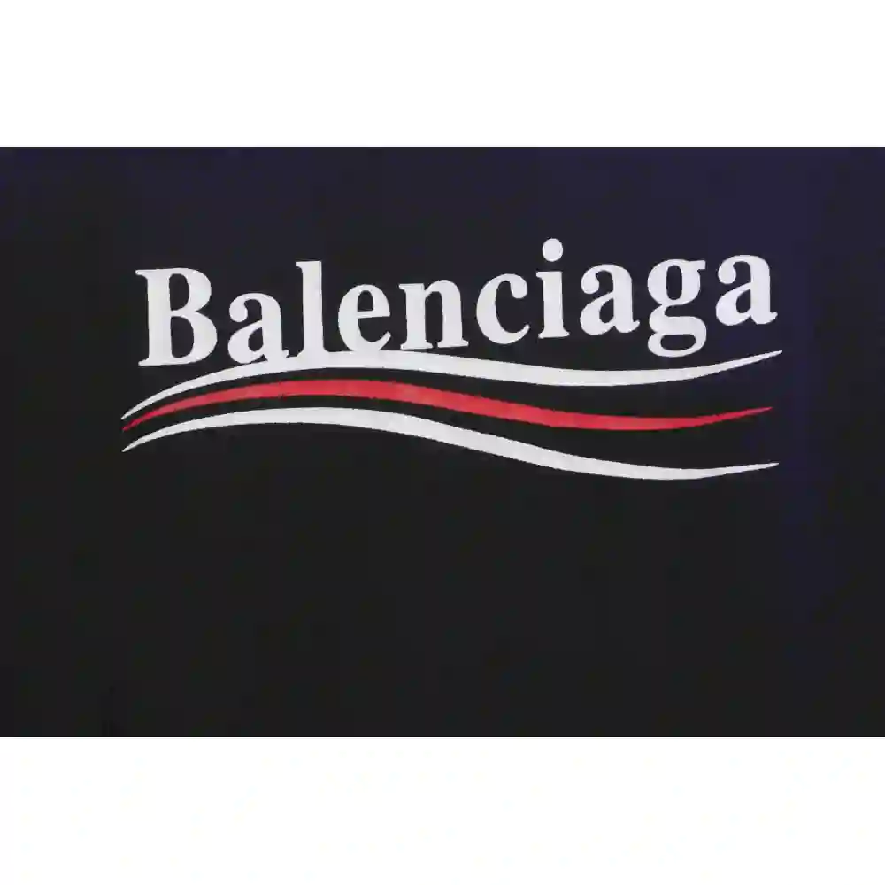 Balenciaga Coca Cola Print Short Sleeve Blue