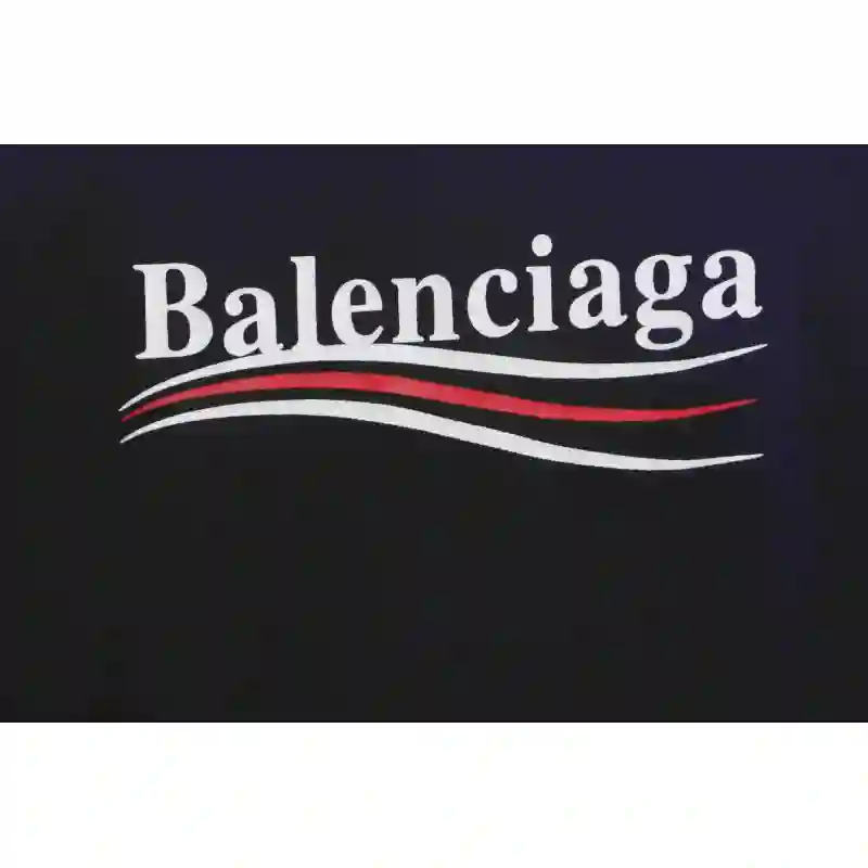 Balenciaga Coca Cola Print Short Sleeve Blue