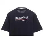 Balenciaga Coca Cola Print Short Sleeve Blue
