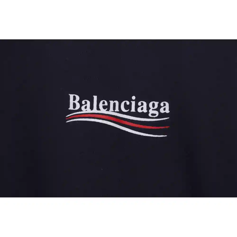 Balenciaga Coca Cola Print Short Sleeve Blue