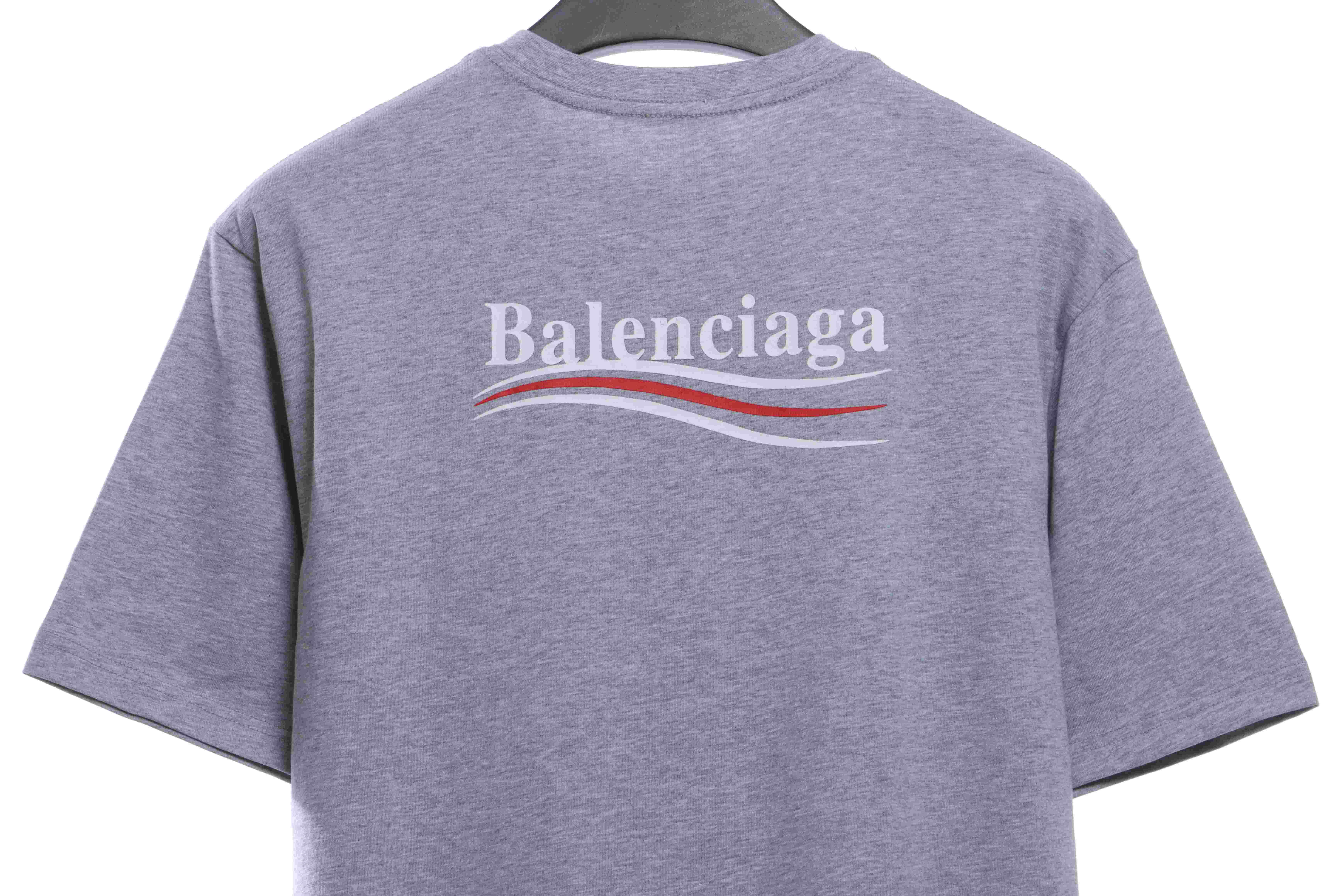 Balenciaga Coca Cola Print Short Sleeve Grey