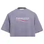 Balenciaga Coca Cola Print Short Sleeve Grey