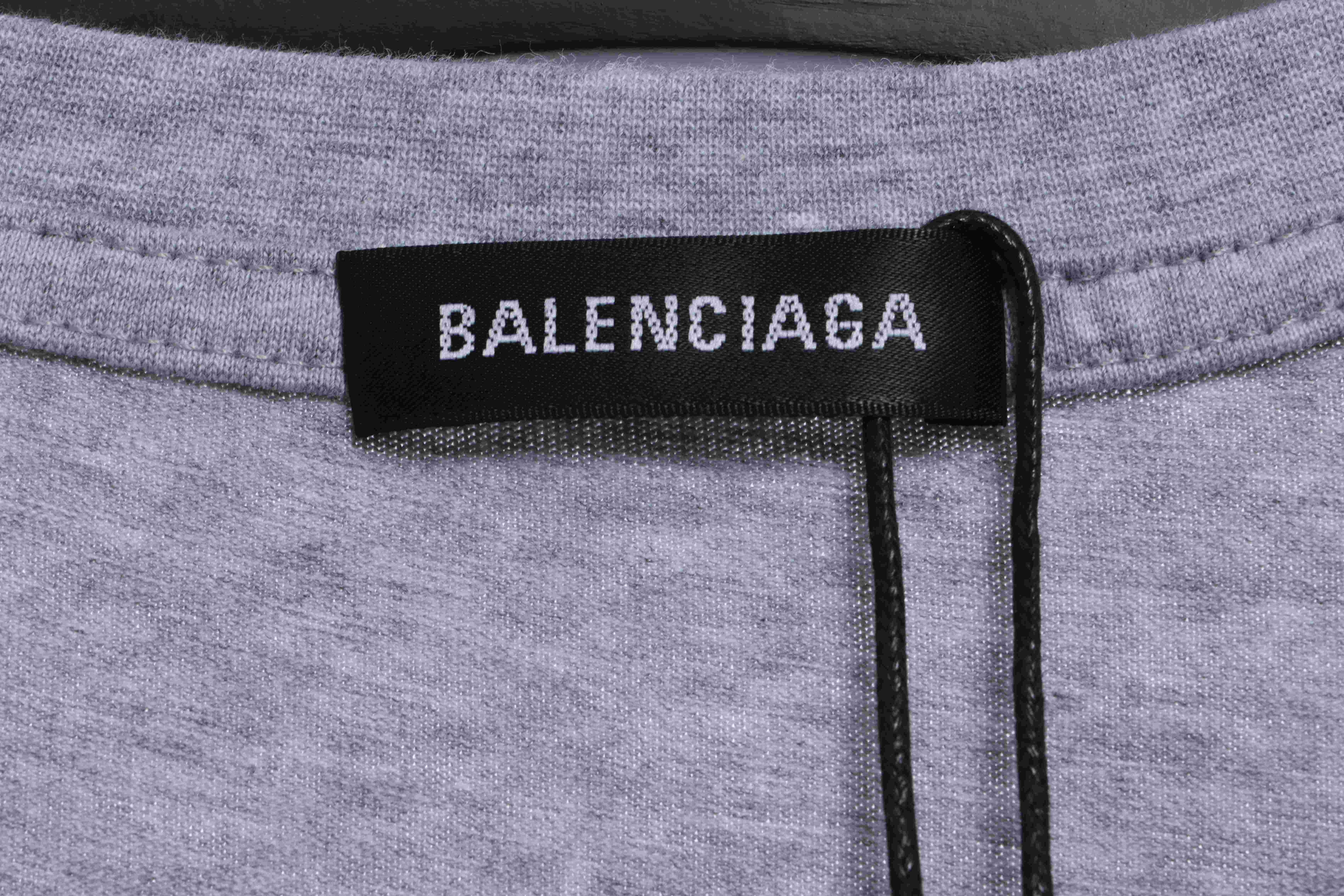 Balenciaga Coca Cola Print Short Sleeve Grey