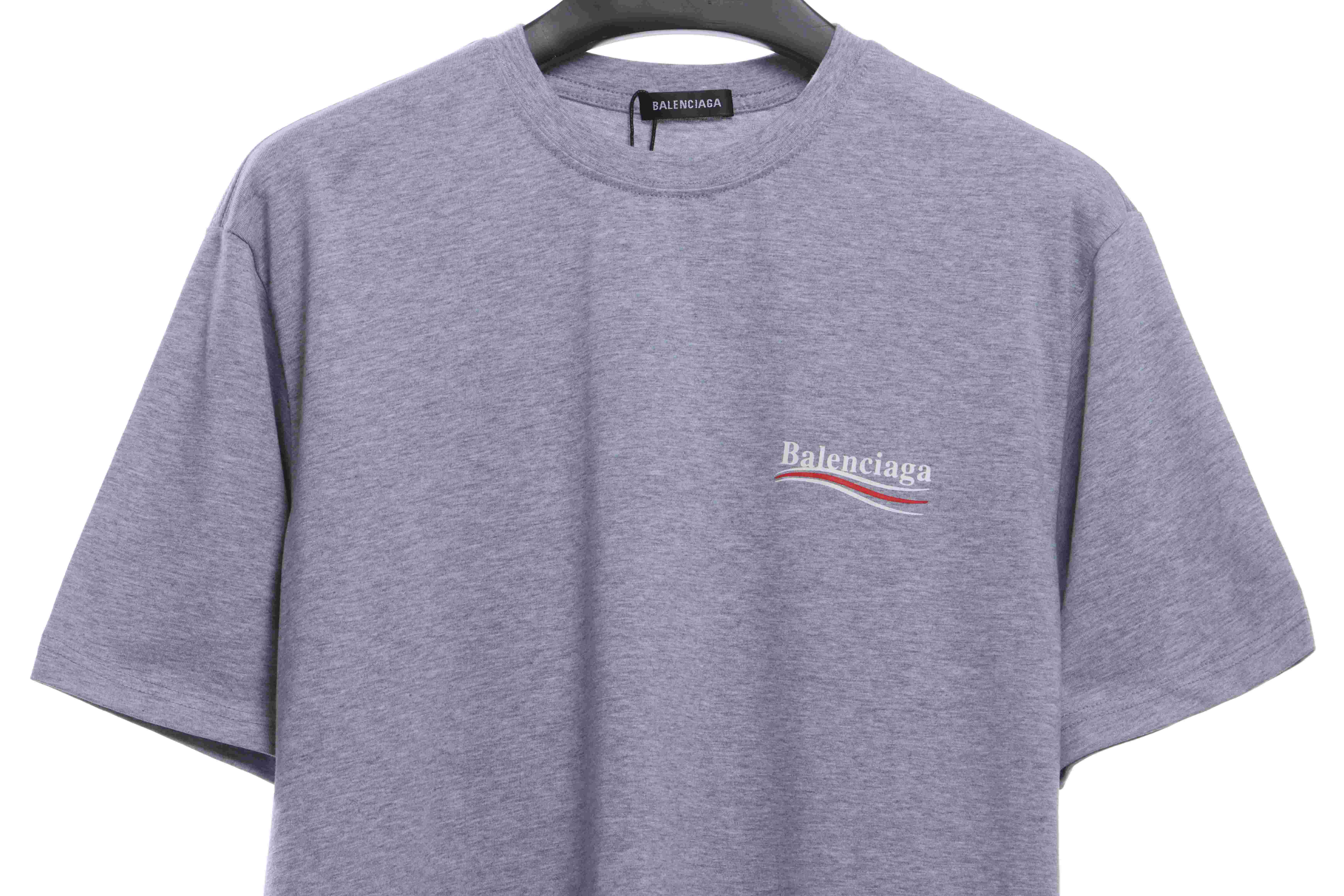 Balenciaga Coca Cola Print Short Sleeve Grey