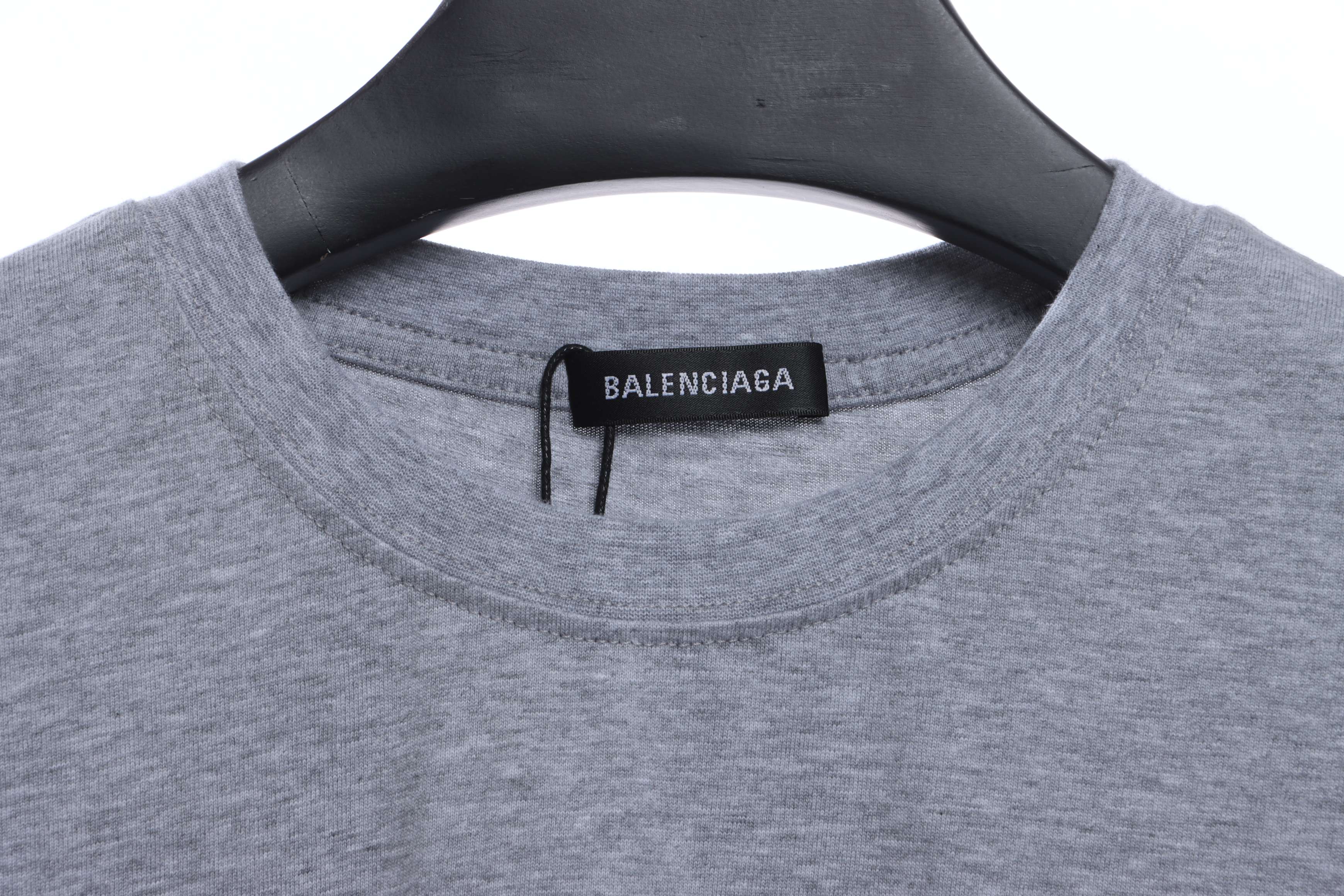 Balenciaga Coca Cola Print Short Sleeve Grey