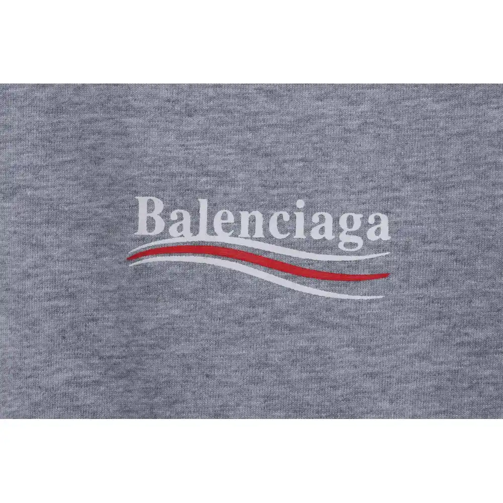 Balenciaga Coca Cola Print Short Sleeve Grey