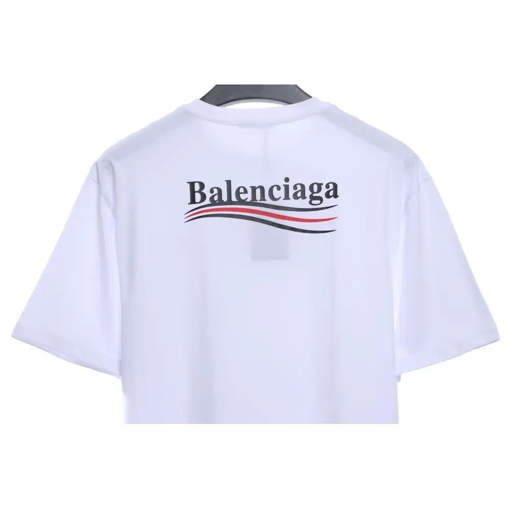 Balenciaga Coca Cola Print Short Sleeve White