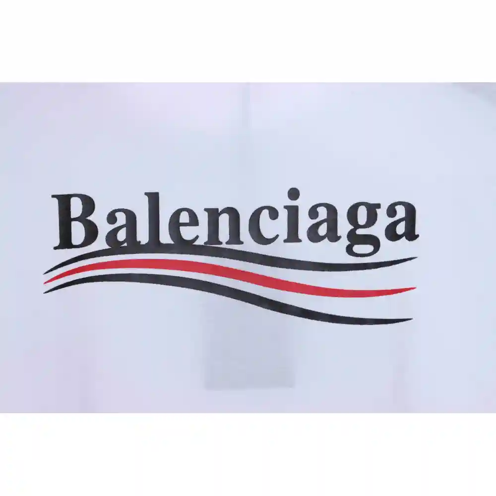 Balenciaga Coca Cola Print Short Sleeve White