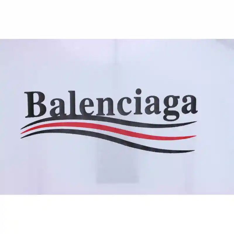 Balenciaga Coca Cola Print Short Sleeve White