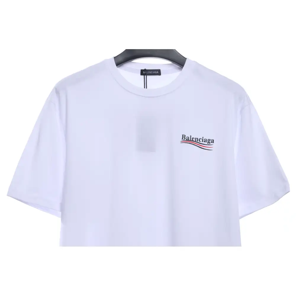 Balenciaga Coca Cola Print Short Sleeve White