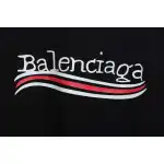 Balenciaga Damaged Coke Wave Short Sleeve Black