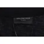 Balenciaga Damaged Coke Wave Short Sleeve Black