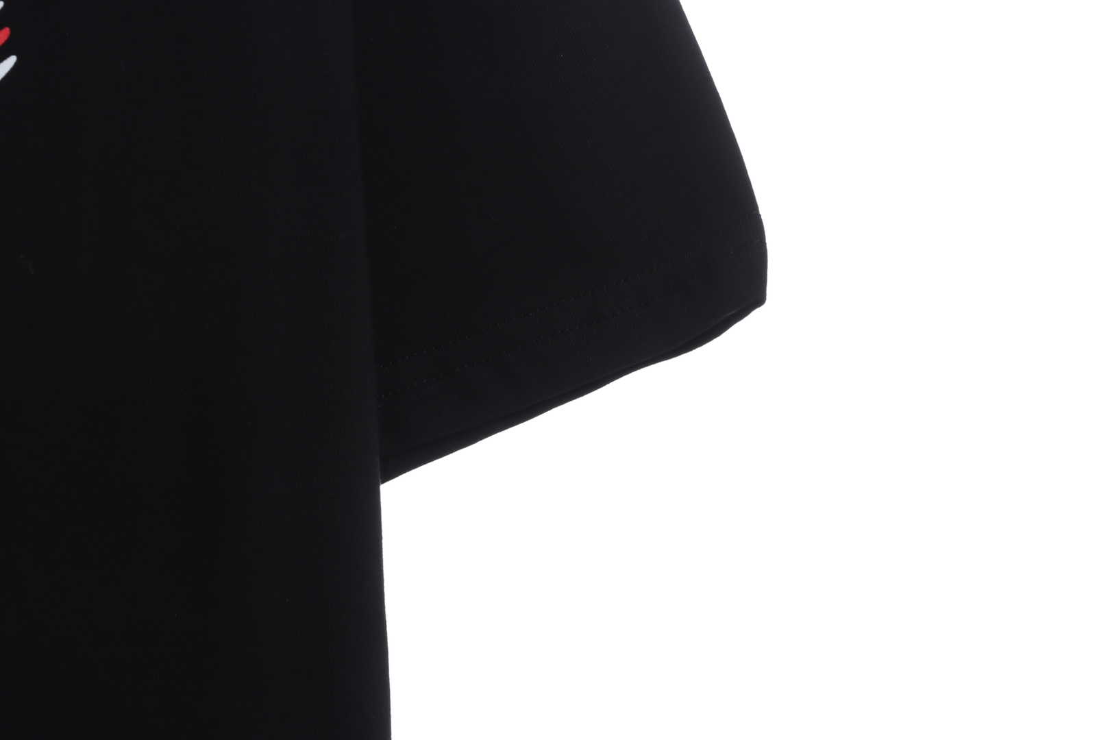 Balenciaga Damaged Coke Wave Short Sleeve Black