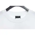 Balenciaga Damaged Coke Wave Short Sleeve White