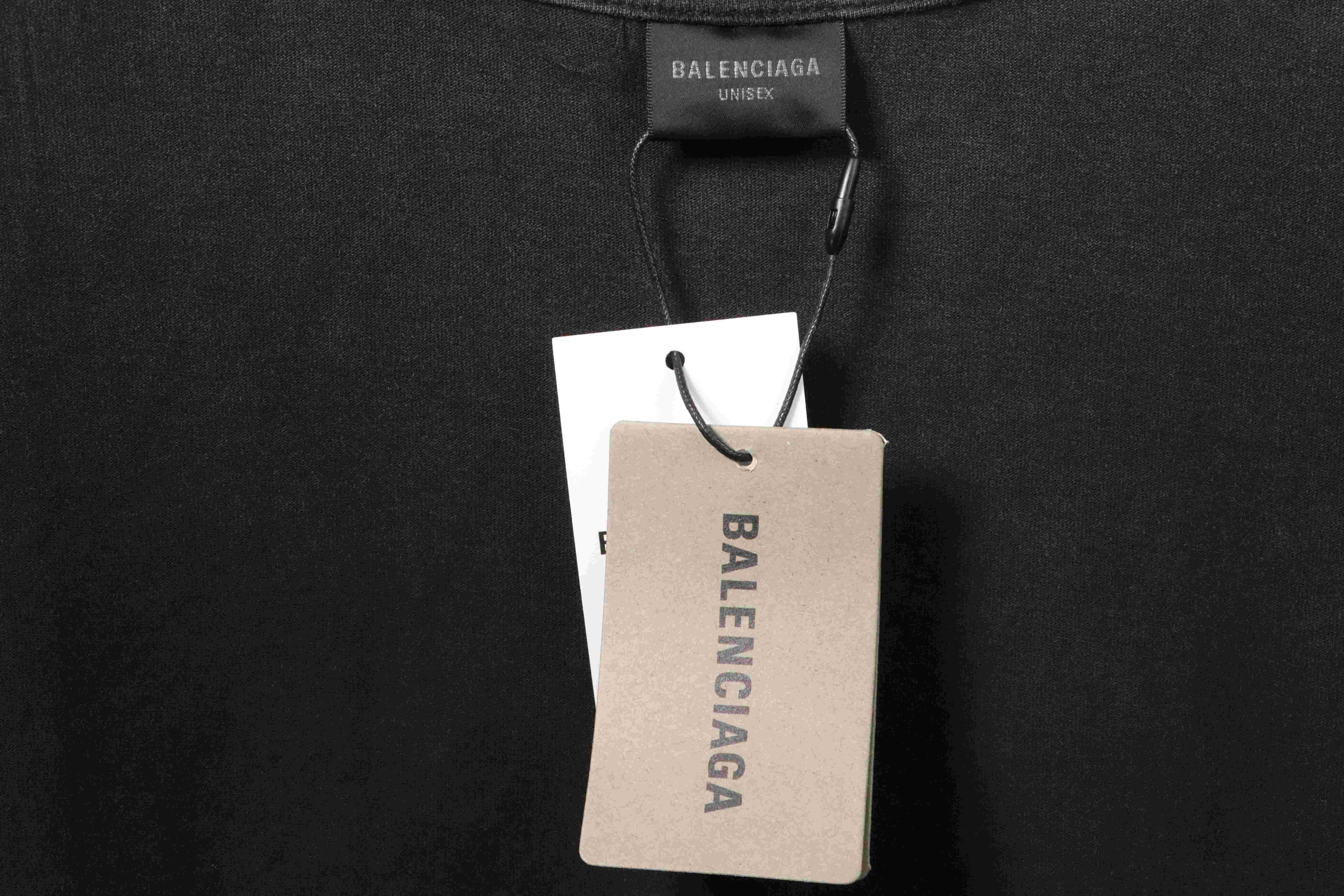 Balenciaga Distressed 1917 Wheat Ear Short Sleeves