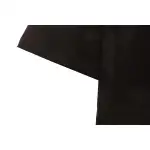 Balenciaga Distressed Mud-Dyed Double B Print Short Sleeves Black