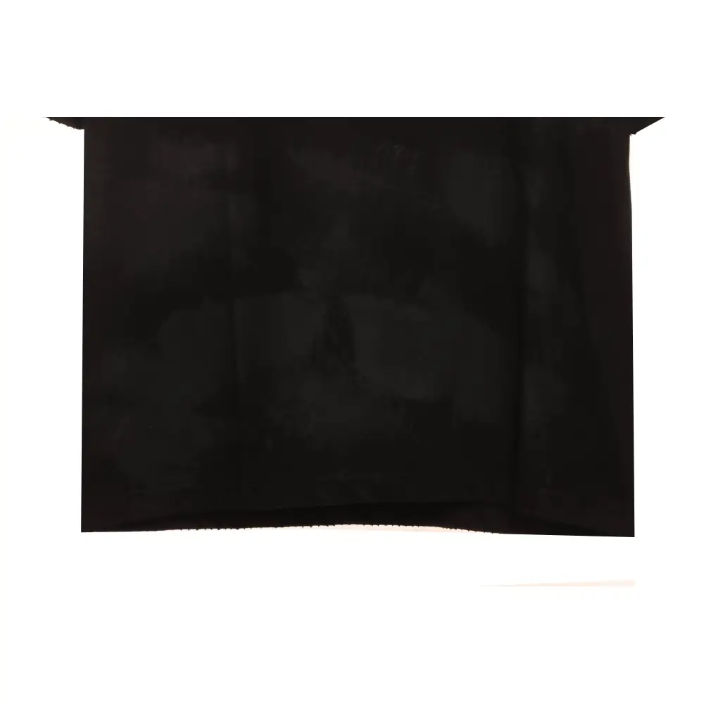 Balenciaga Distressed Mud-Dyed Double B Print Short Sleeves Black