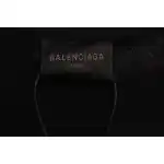 Balenciaga Distressed Mud-Dyed Sanskrit Print Short Sleeves Black