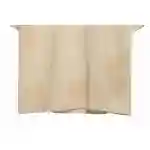Balenciaga Distressed Mud-Dyed Sanskrit Print Short Sleeves White