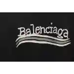 Balenciaga Distressed Washed And Damaged Coke Short Sleeves Distressed Gray