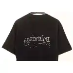 Balenciaga Distressed Washed And Damaged Coke Short Sleeves Distressed Gray