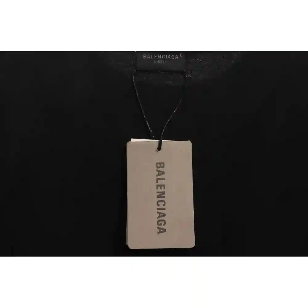 Balenciaga Distressed Washed And Damaged Coke Short Sleeves Distressed Gray