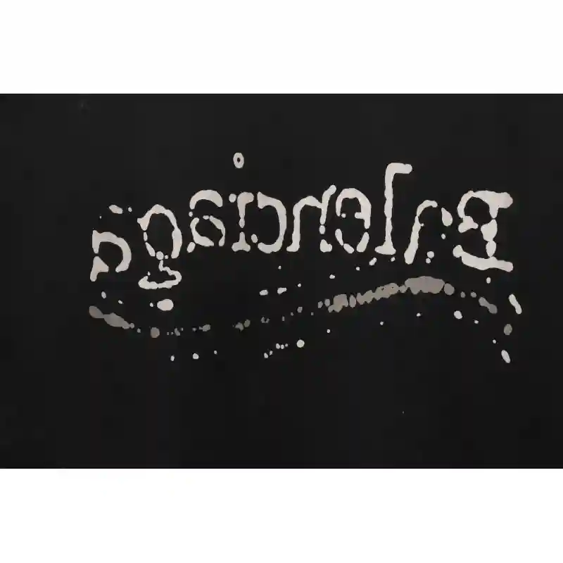 Balenciaga Distressed Washed And Damaged Coke Short Sleeves Distressed Gray