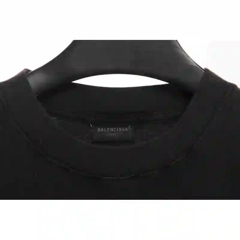 Balenciaga Distressed Washed And Damaged Coke Short Sleeves Distressed Gray