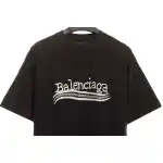 Balenciaga Distressed Washed And Damaged Coke Short Sleeves Distressed Gray